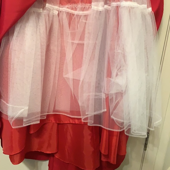 Strapless Red Ballgown! - Picture 6 of 6